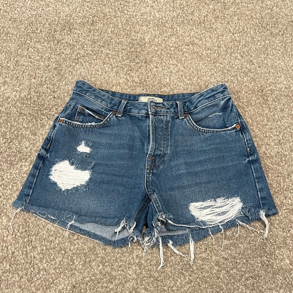 Topshop denim shorts